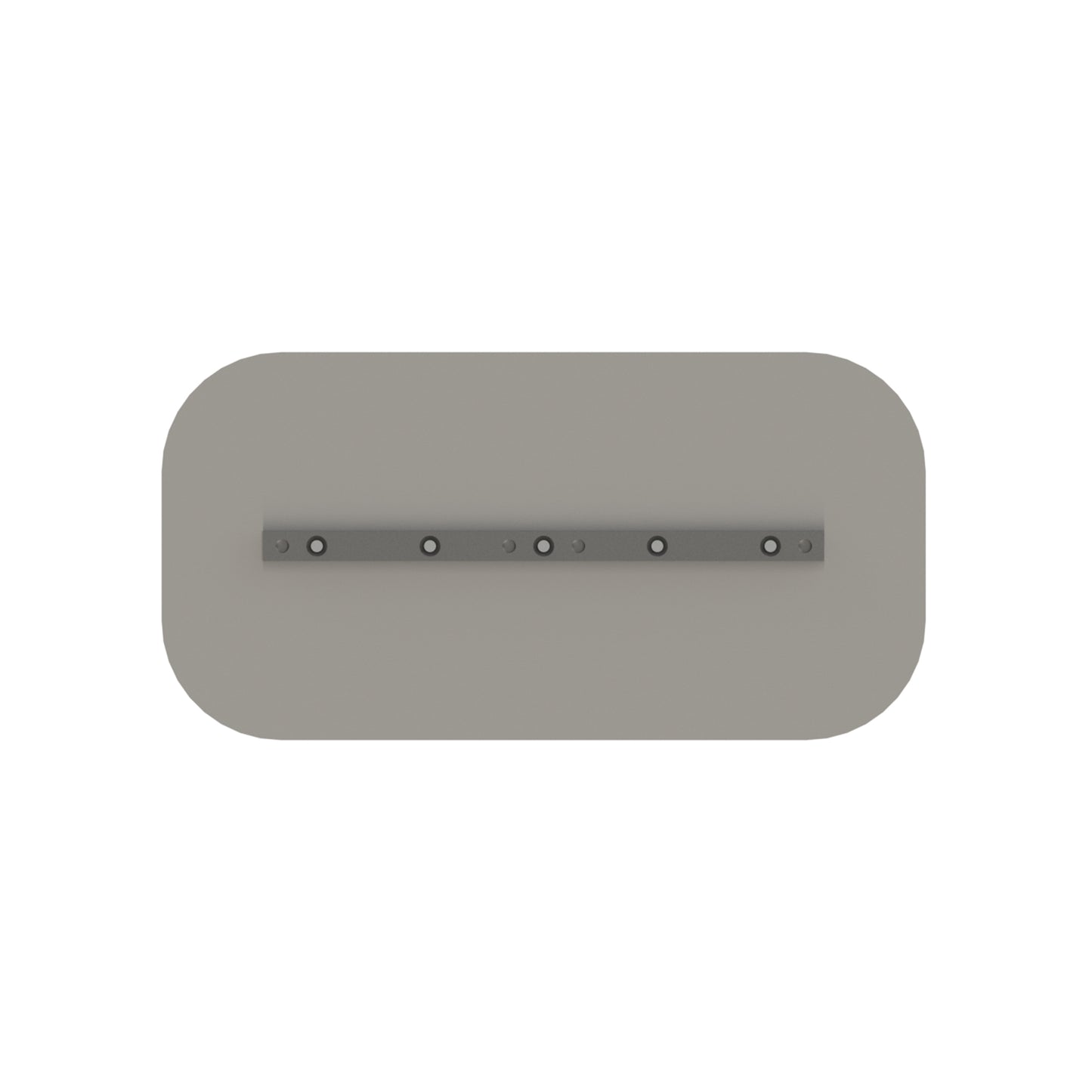 FINISH BLADE W/ROUNDED CORNERS 8" X 16" X 0.094" (F81694)